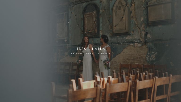 Asylum Chapel Wedding – Jess & Laila