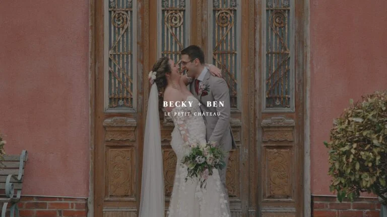 March Le Petit Château Wedding – Becky & Ben