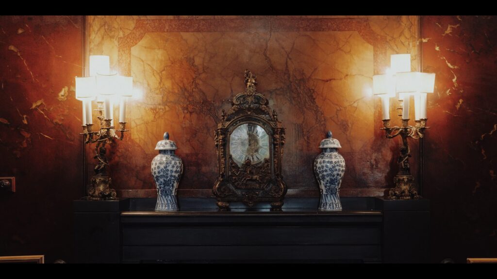 Interior details at Prestwold Hall